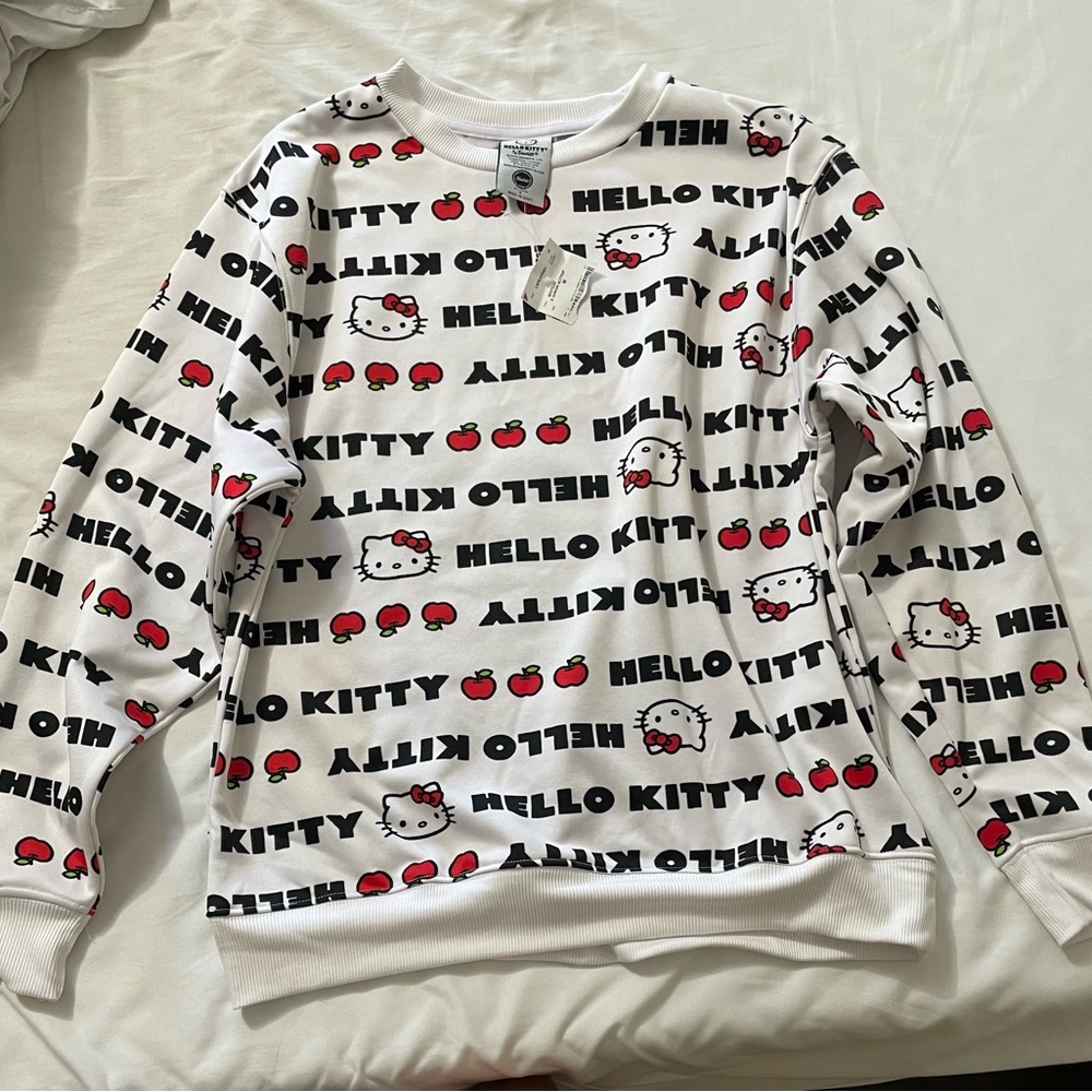 Hello Kitty Cozy White and Red Top